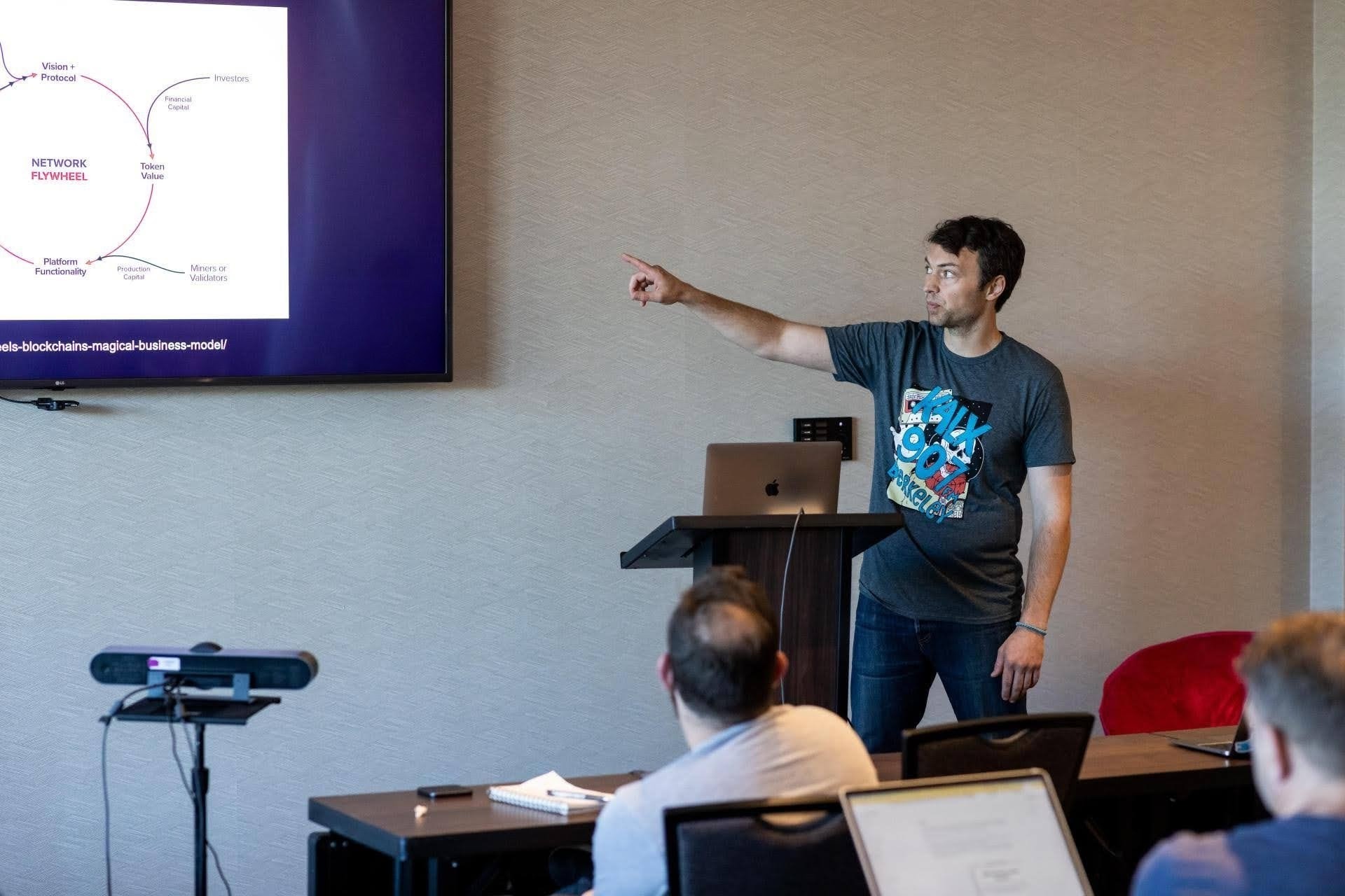 Michael Curry providing Digital Asset Network training