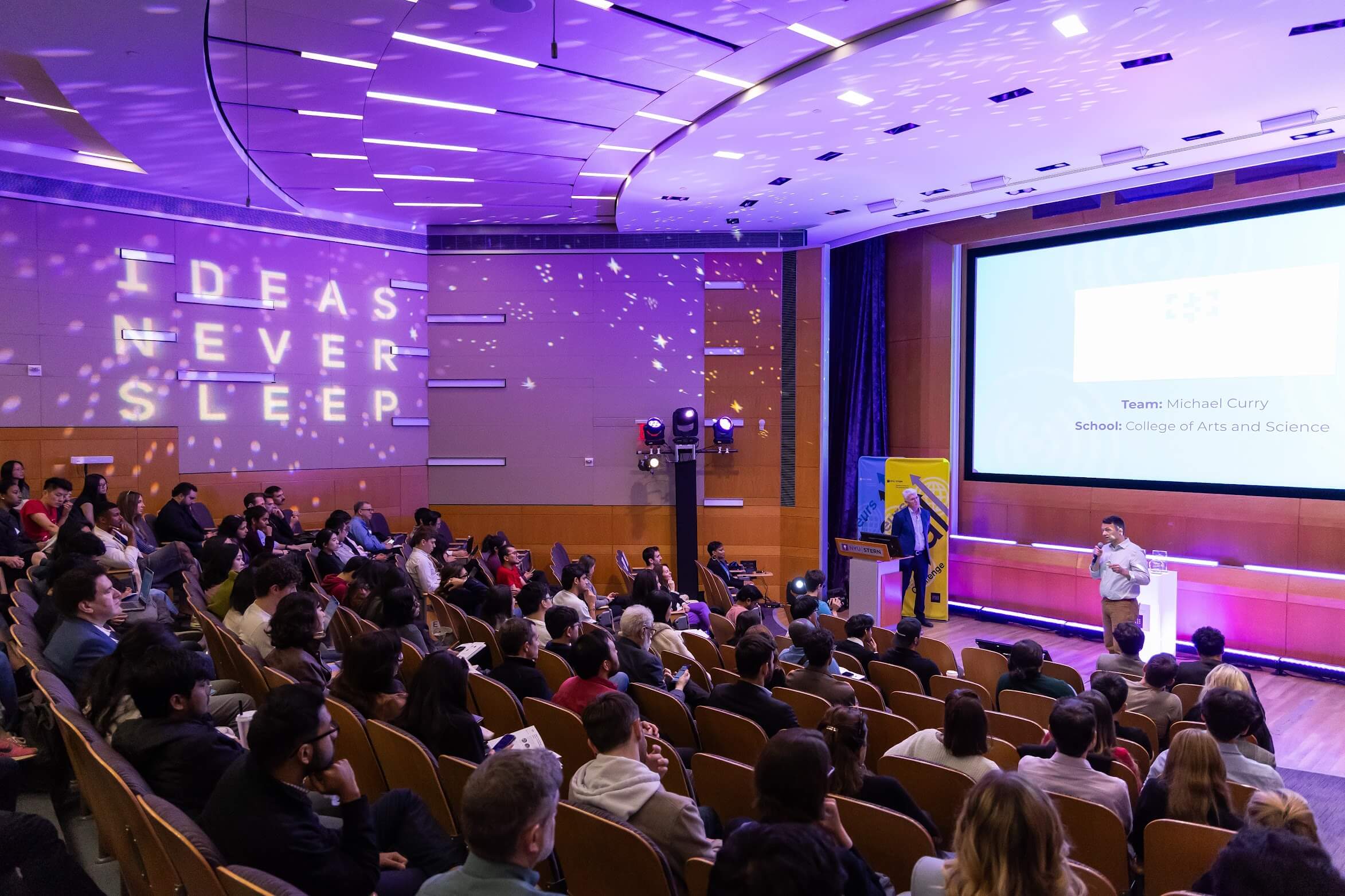 Presentation at NYU Stern Ideas Never Sleep event